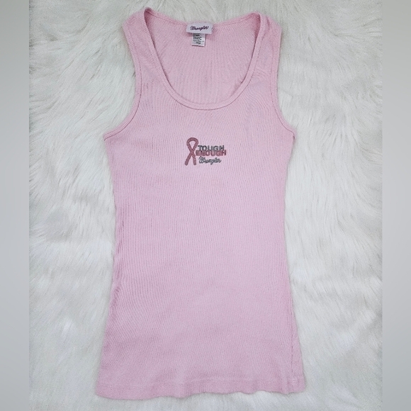 Wrangler Pink Tough Enough Tank - Picture 2 of 6